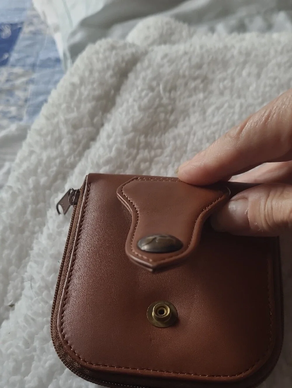 Brown Leather Men’s Matador Wallet Pouch